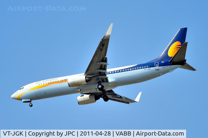 VT-JGK, 2001 Boeing 737-83N C/N 32579, Previously from ATA