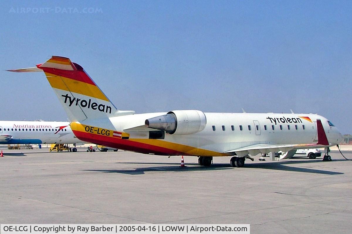 OE-LCG, 1996 Canadair CRJ-200LR (CL-600-2B19) C/N 7103, Canadair CRJ-200LR [7103] (Tyrolean) Vienna-Schwechat~OE 16/04/2005