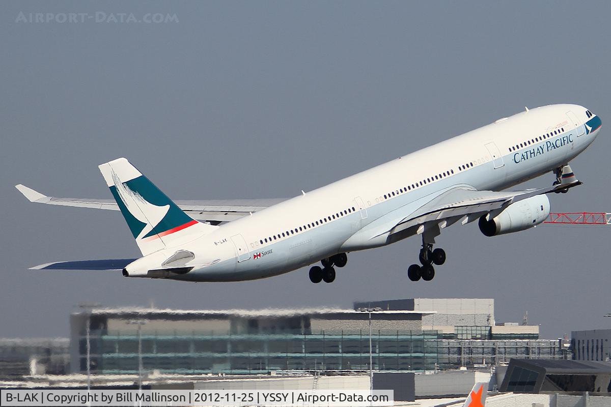 B-LAK, 2010 Airbus A330-343X C/N 1196, off from 34L , bound for HKG