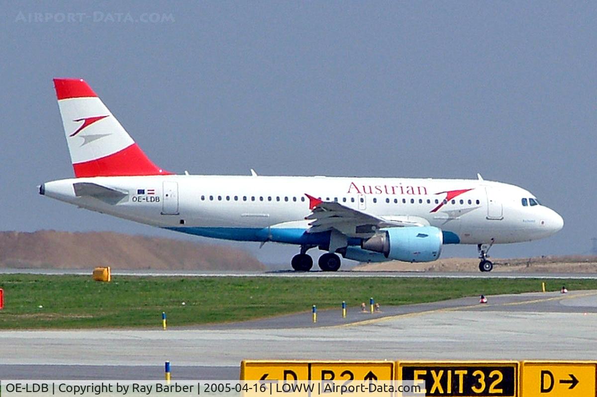 OE-LDB, 2004 Airbus A319-112 C/N 2174, Airbus A319-112 [2174] (Austrian Airlines) Vienna-Schwechat~OE 16/04/2005