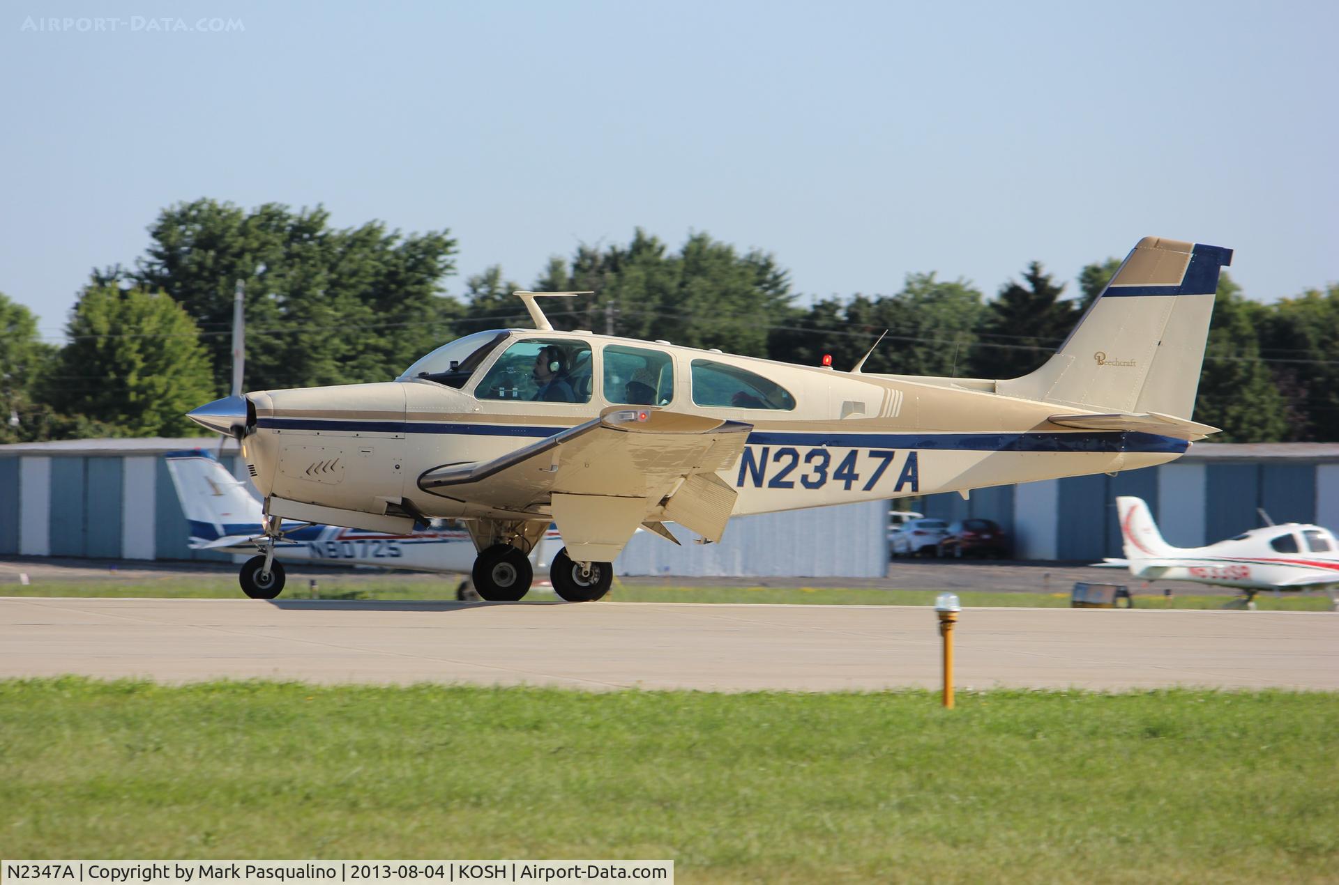N2347A, 1969 Beech E33 Bonanza C/N CD-1229, Beech E33