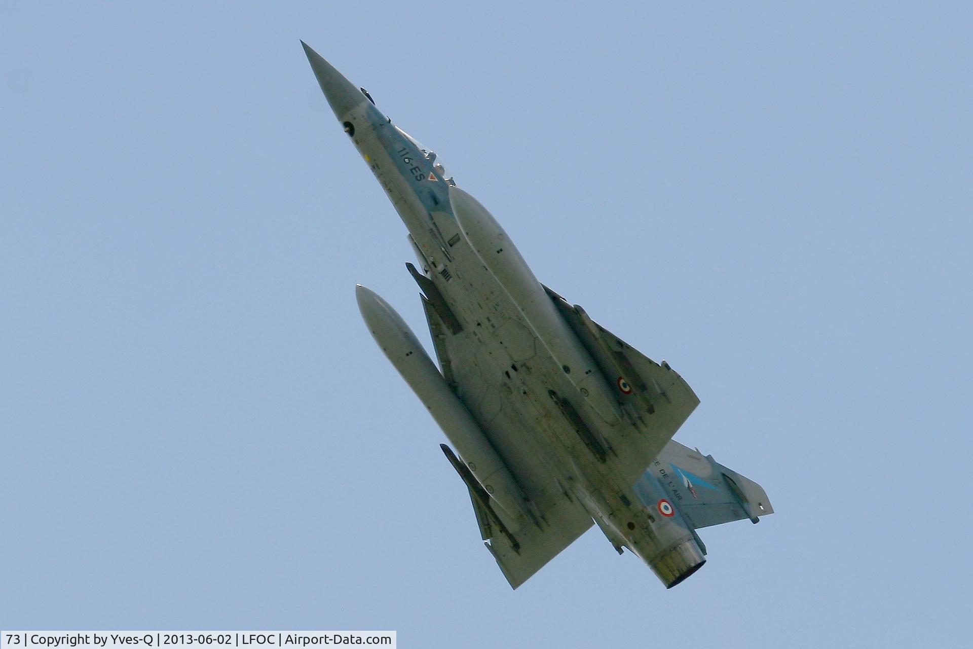 73, Dassault Mirage 2000-5F C/N 311, Dassault Mirage 2000-5F (116-ES), Solo display, Châteaudun Air Base 279 (LFOC) Open day 2013
