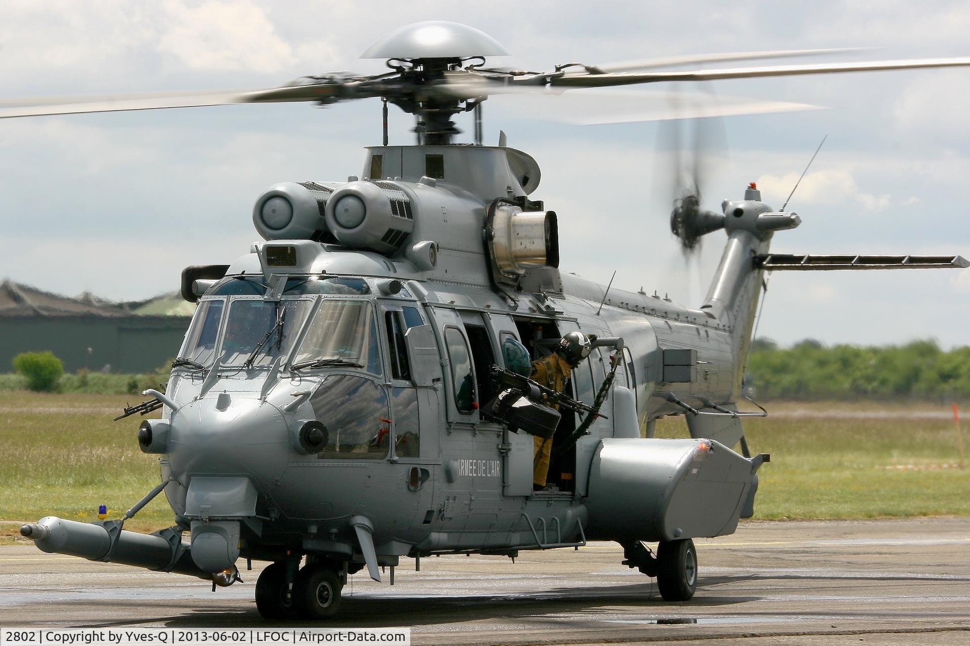 2802, 2012 Eurocopter EC-725R2 Caracal C/N 2802, French Air Force Eurocopter EC-725R2 Caracal, Châteaudun Air Base 279 (LFOC) open day 2013