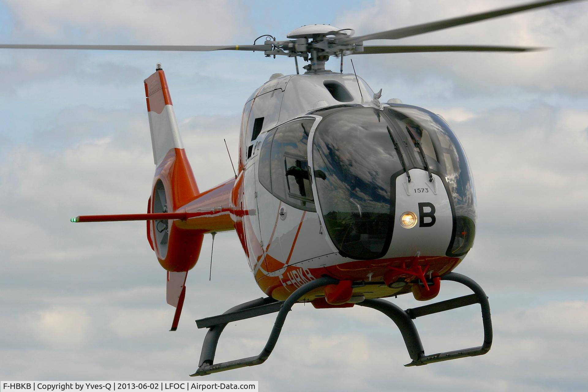 F-HBKB, 2008 Eurocopter EC-120B Colibri NHE C/N 1573, Eurocopter EC 120B Colibri NHE, Châteaudun Air Base 279 (LFOC) Open day 2013
