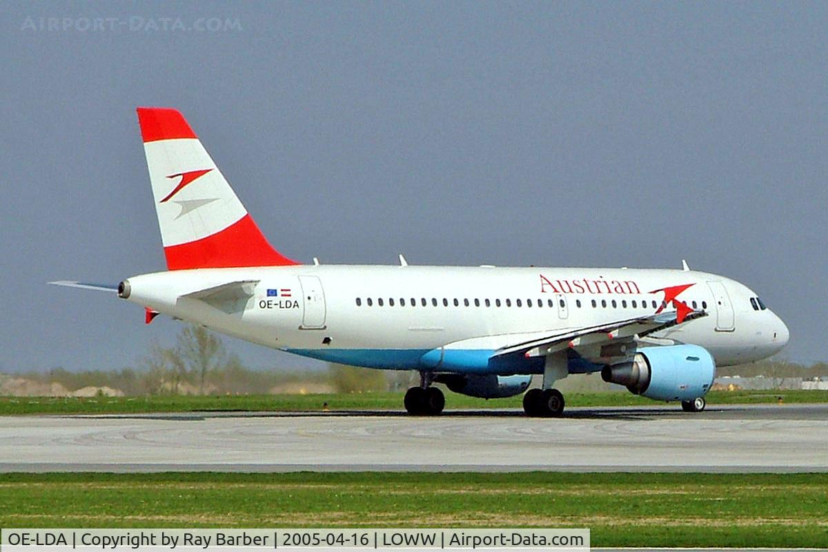 OE-LDA, 2004 Airbus A319-112 C/N 2131, Airbus A319-112 [2131] (Austrian Airlines) Vienna-Schwechat~OE 17/04/2005
