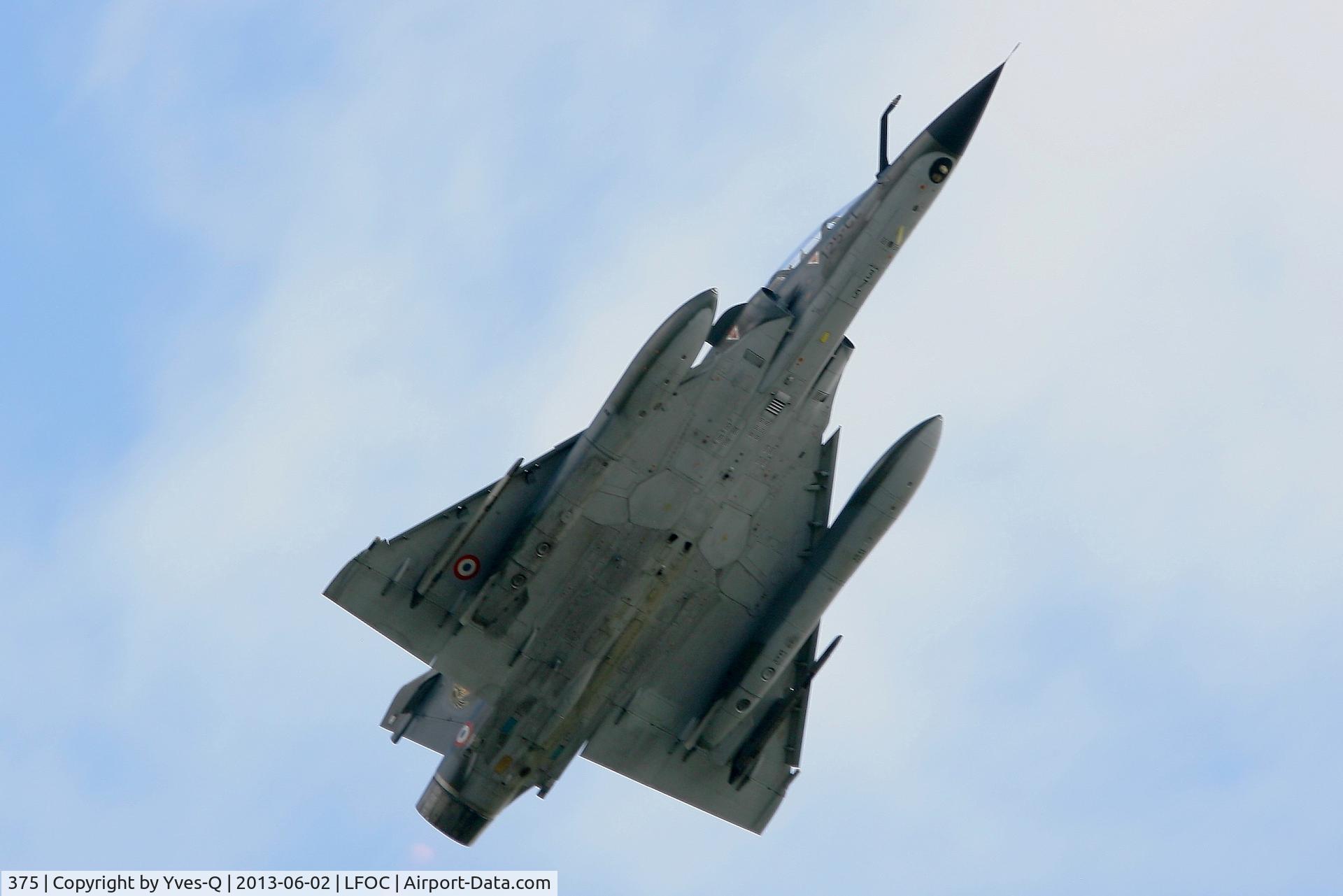 375, Dassault Mirage 2000N C/N 375, Dassault Mirage 2000N (125-CL), ramex delta demo, Châteaudun Air Base 279 (LFOC) Open day 2013