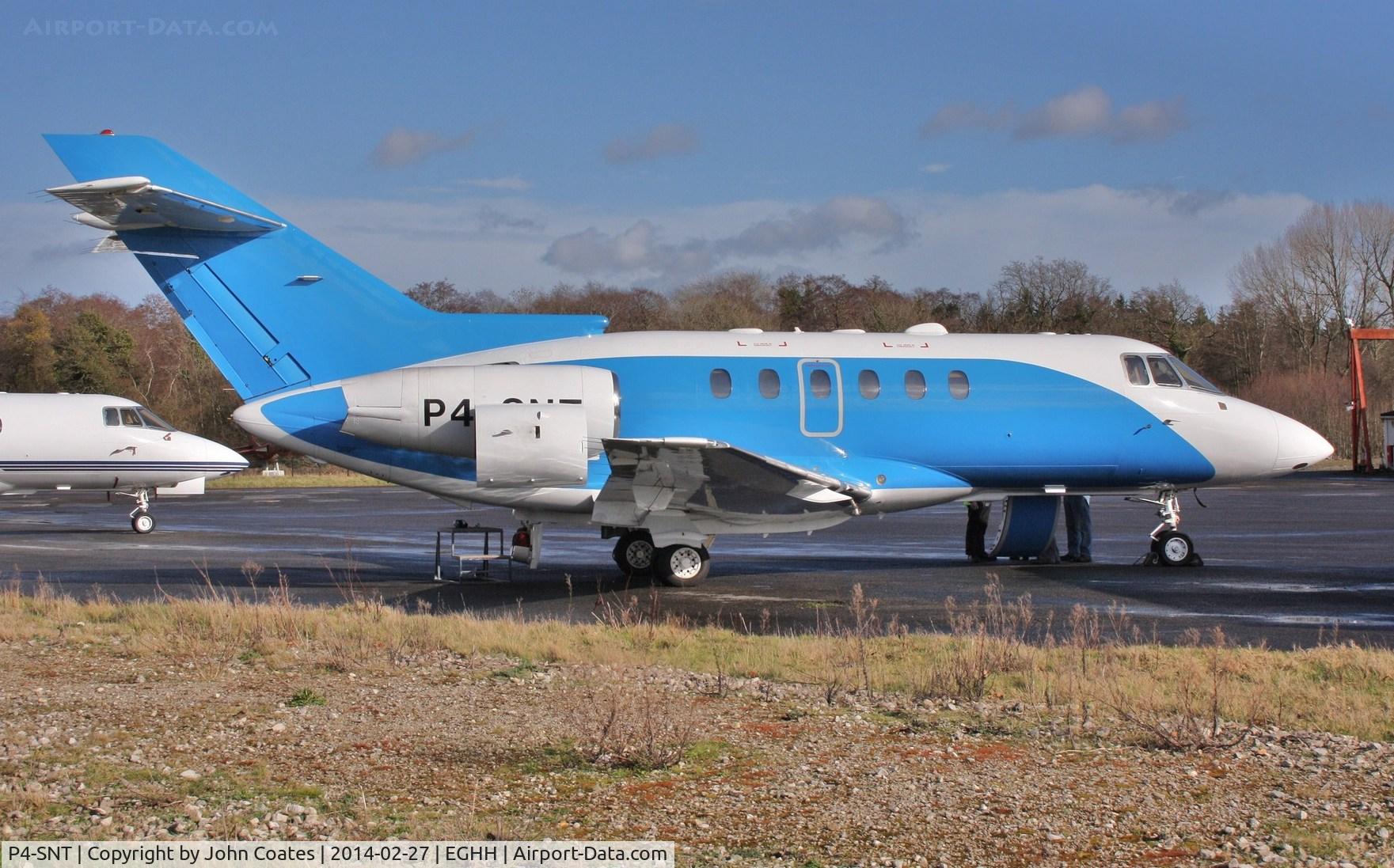 P4-SNT, 2001 Raytheon Hawker 800XP C/N 258538, At JETS