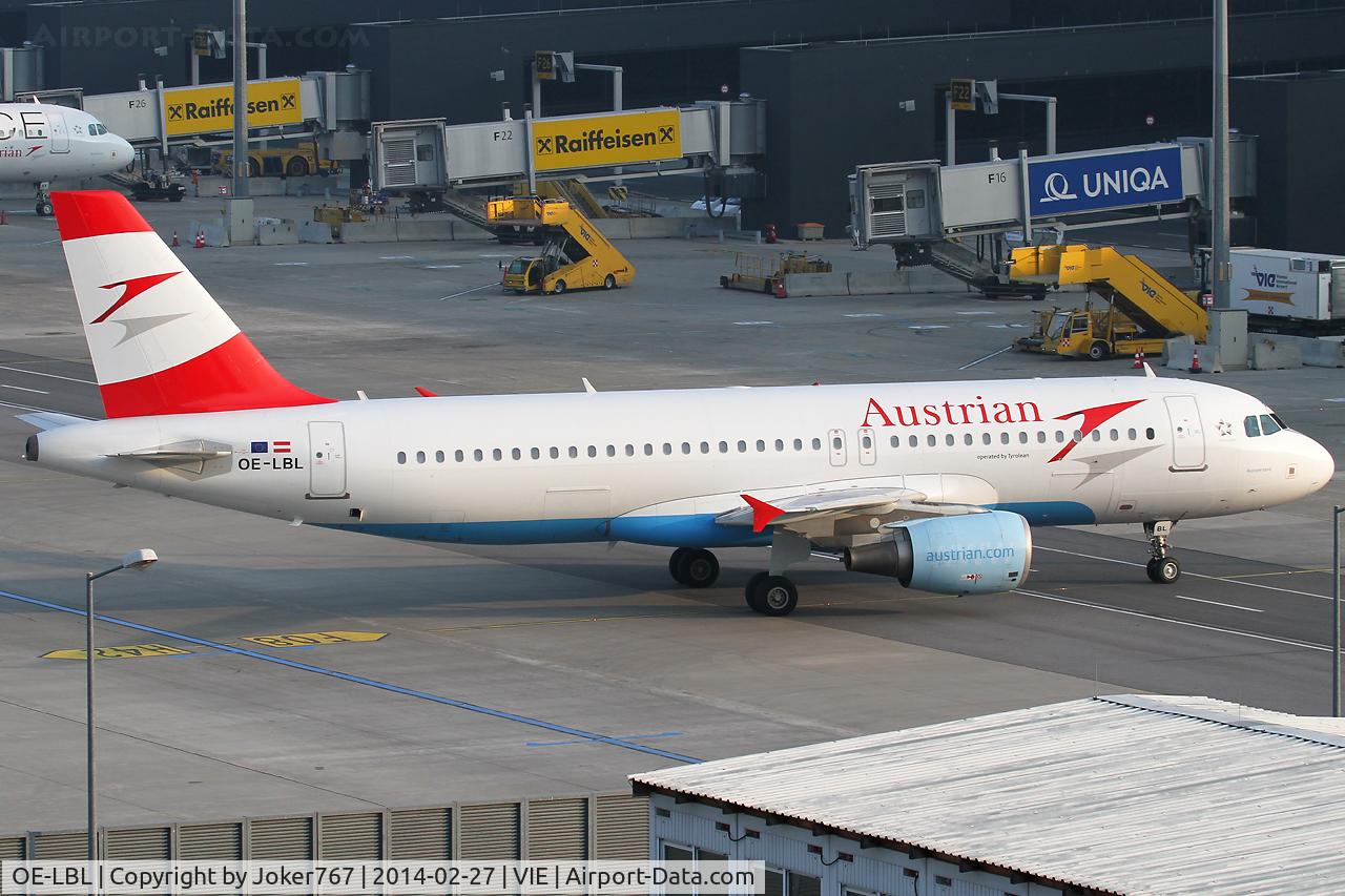 OE-LBL, 2003 Airbus A320-214 C/N 2009, Austrian Airlines
