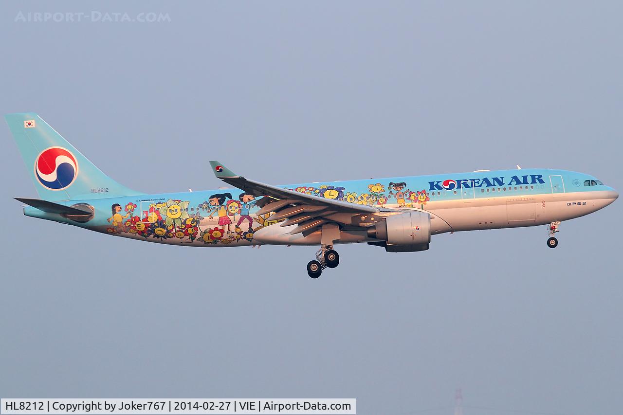 HL8212, 2010 Airbus A330-223 C/N 1155, Korean Air