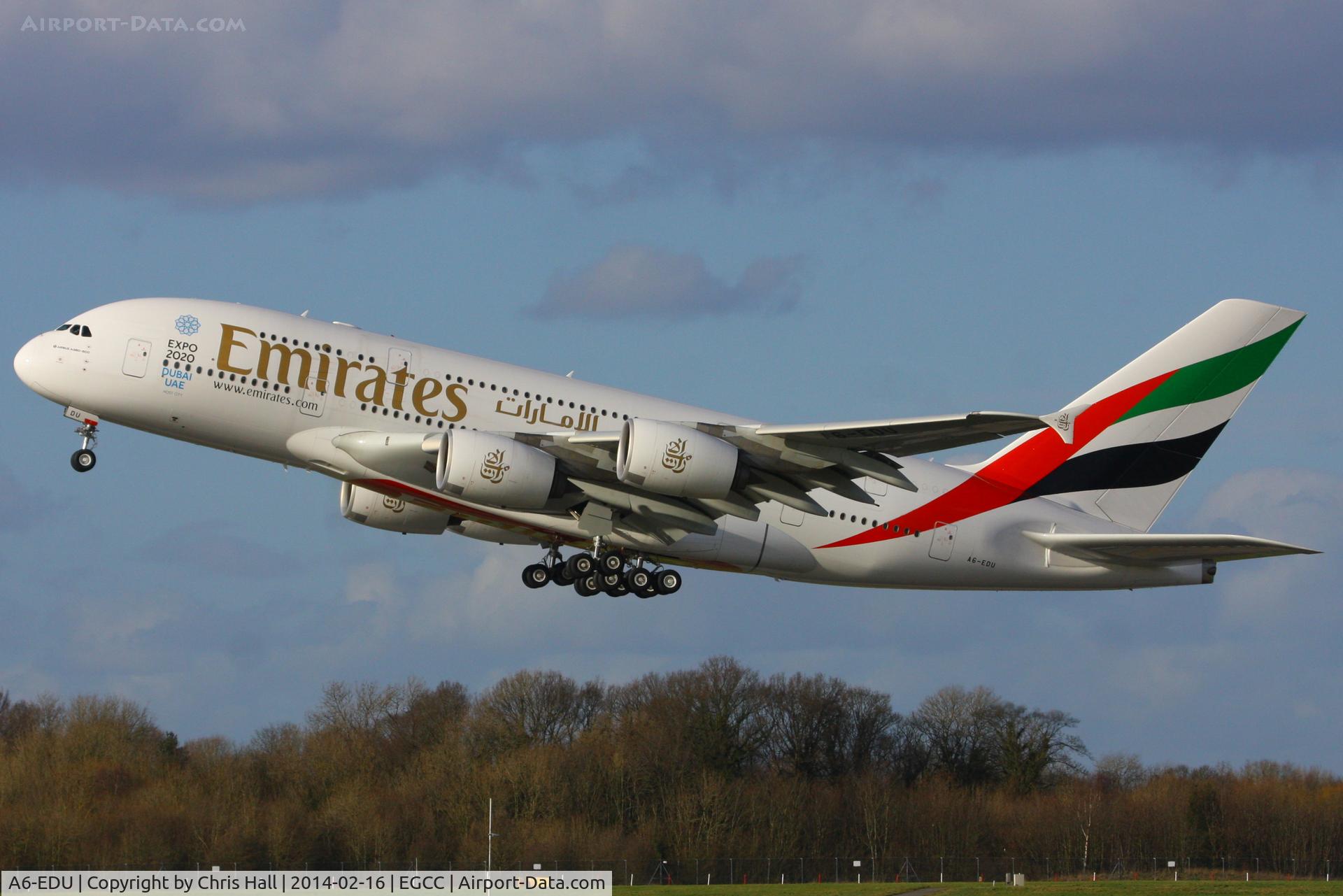 A6-EDU, 2011 Airbus A380-861 C/N 098, Emirates