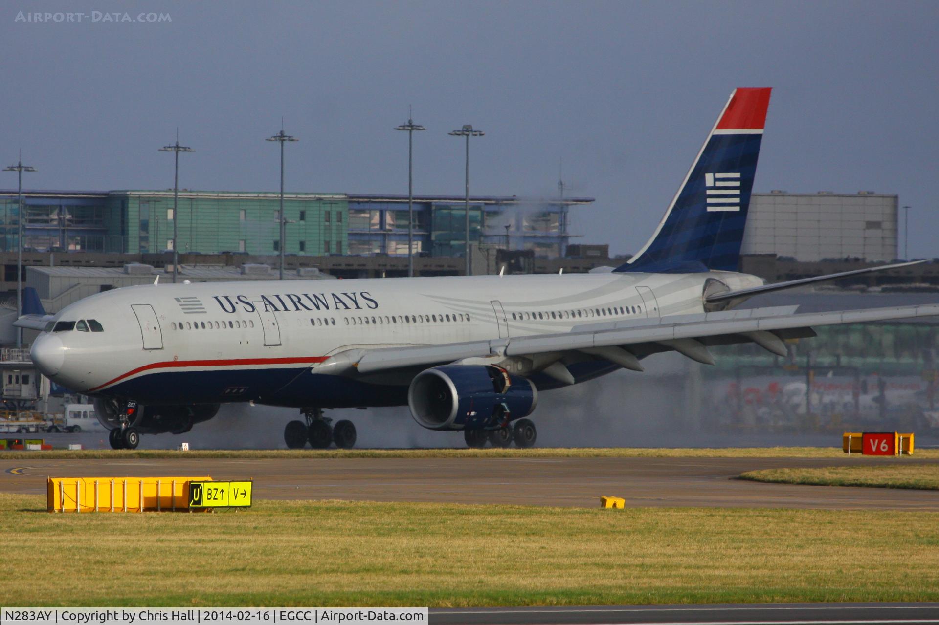 N283AY, 2009 Airbus A330-243 C/N 1076, US Airways