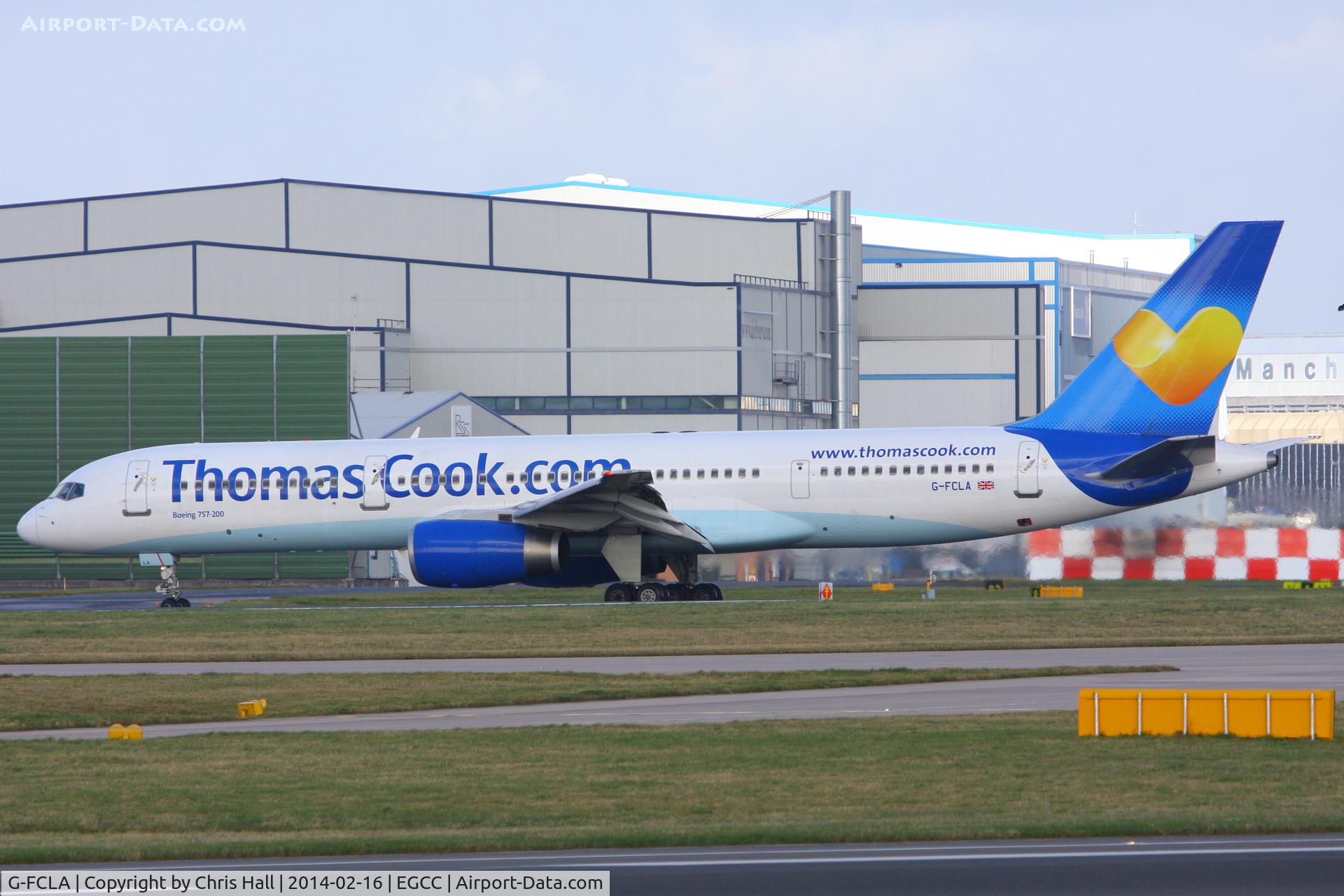 G-FCLA, 1997 Boeing 757-28A C/N 27621, Thomas Cook