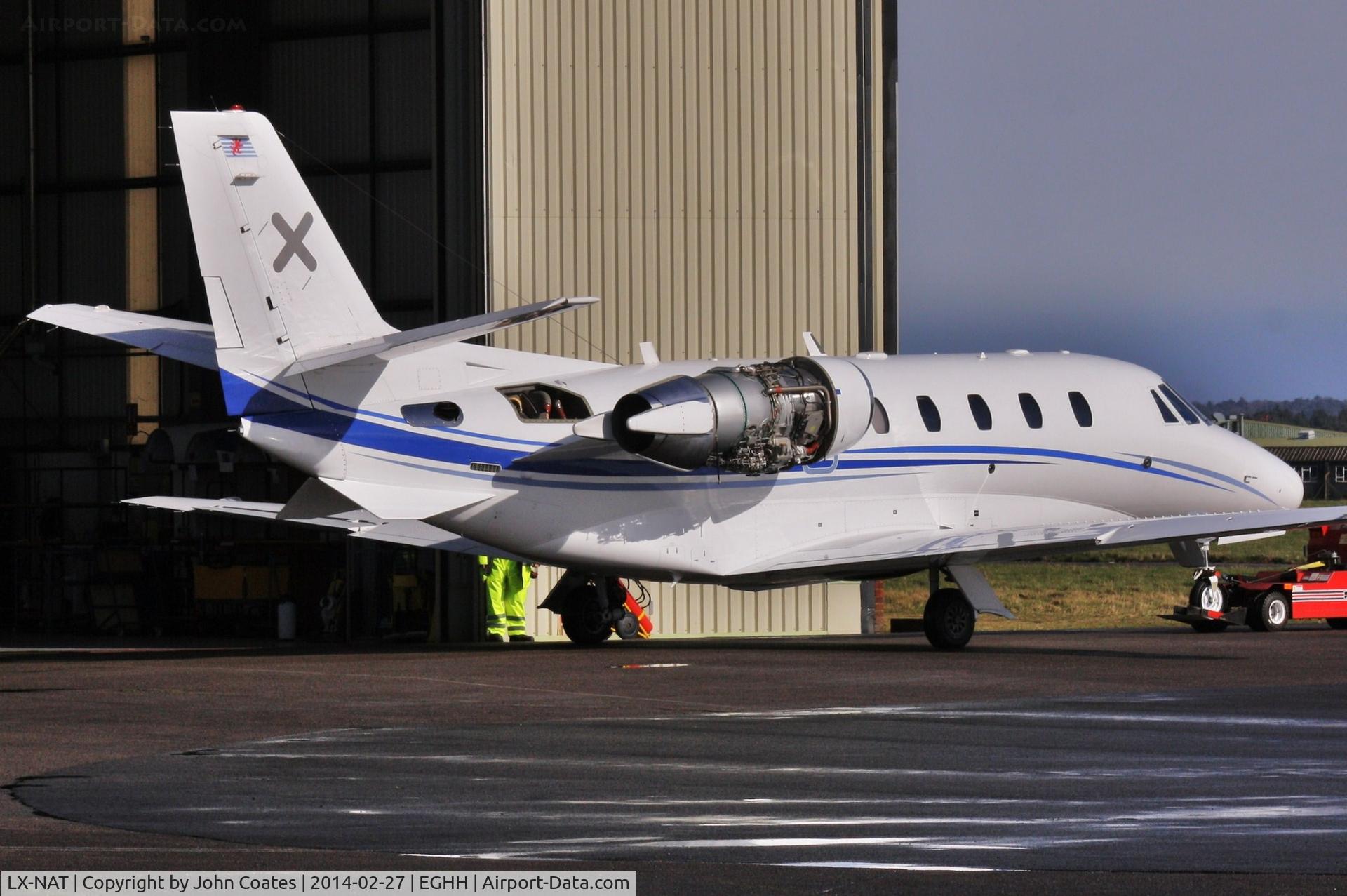 LX-NAT, 2005 Cessna 560XL Citation  XLS C/N 560-5564, At CSE