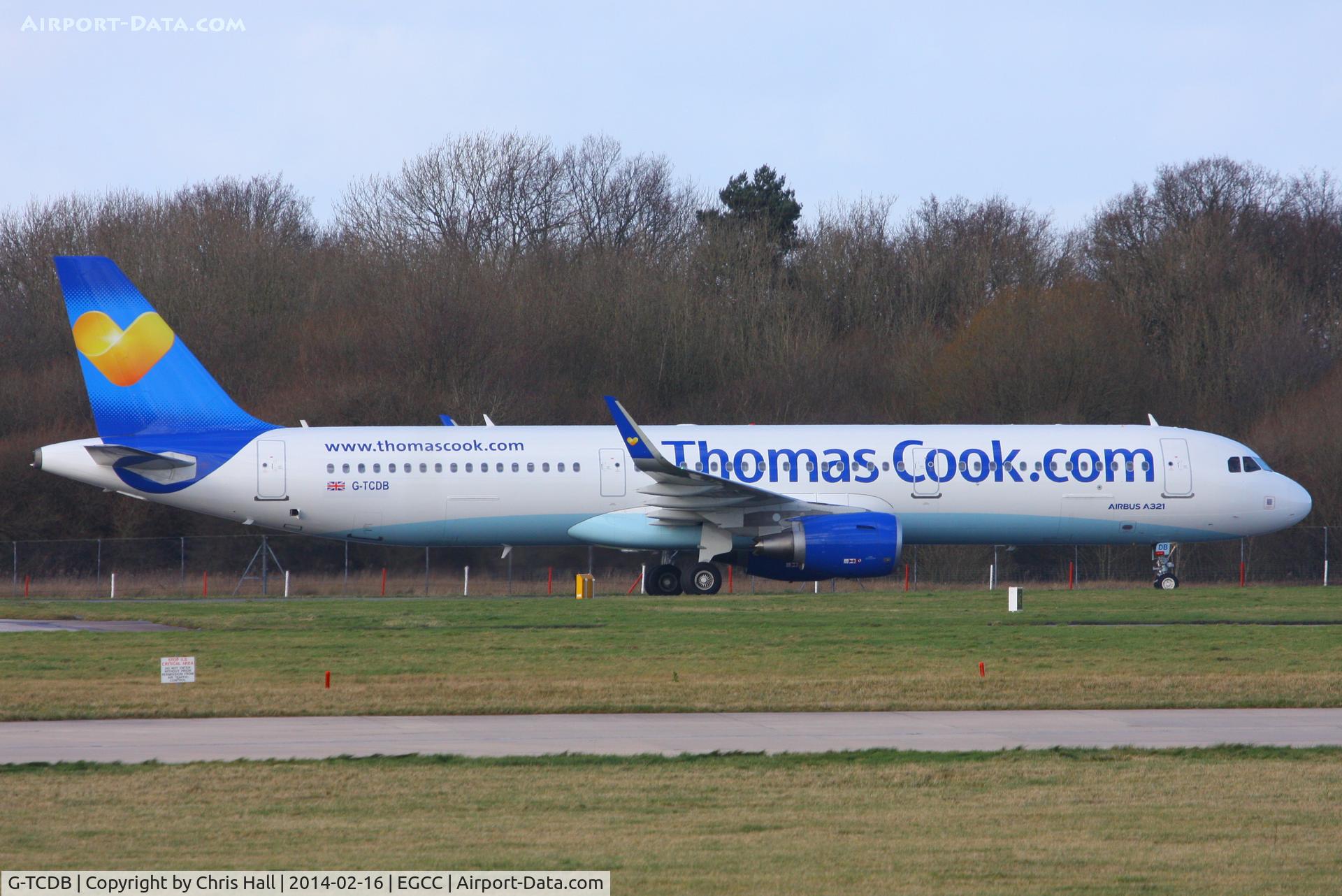 G-TCDB, 2013 Airbus A321-211 C/N 5603, Thomas Cook