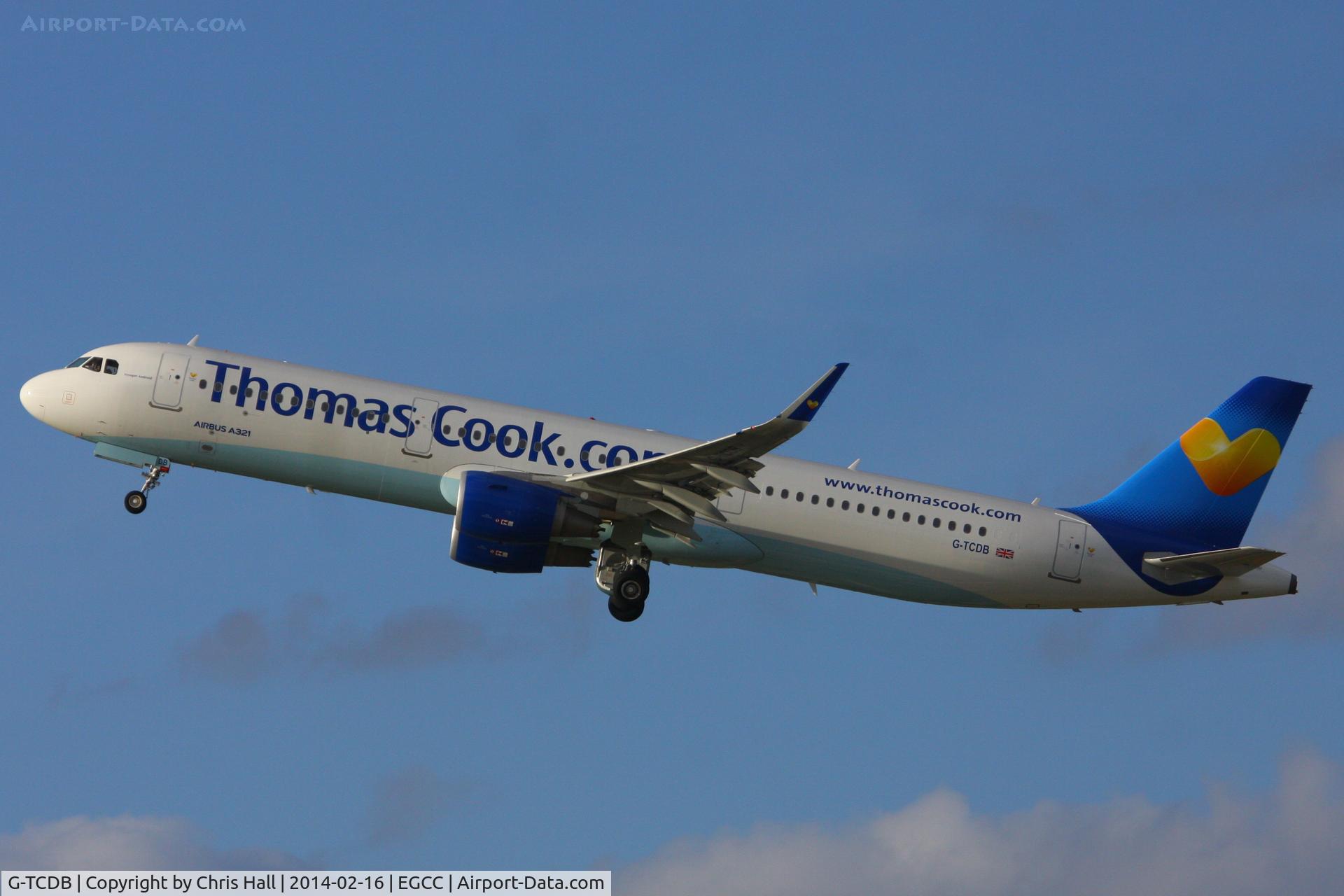 G-TCDB, 2013 Airbus A321-211 C/N 5603, Thomas Cook