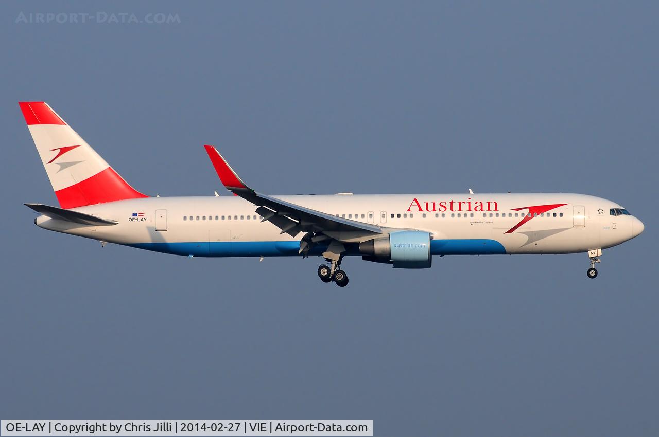 OE-LAY, 1998 Boeing 767-3Z9/ER C/N 29867, Austrian Airlines
