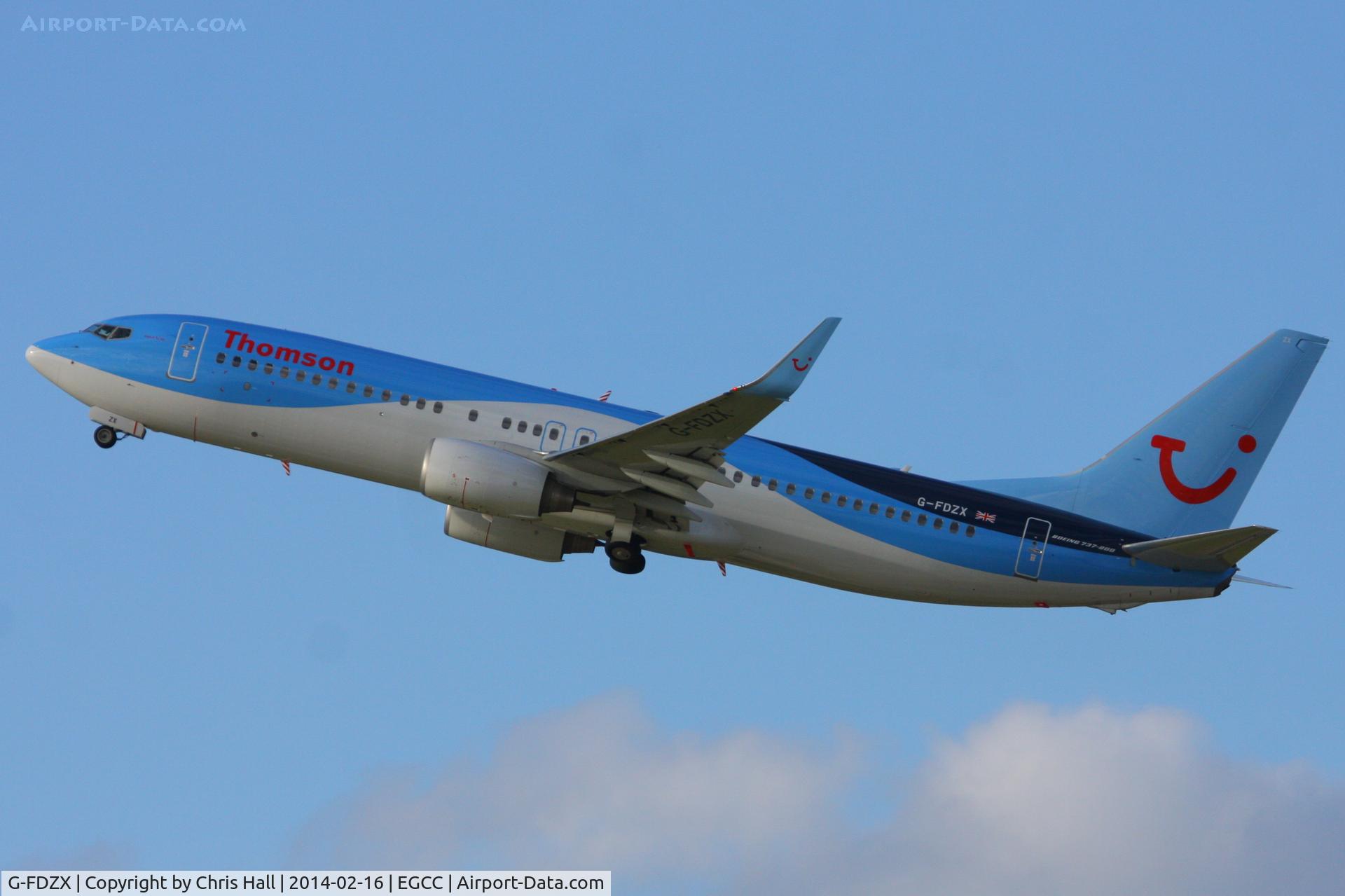 G-FDZX, 2011 Boeing 737-8K5 C/N 37258, Thomson
