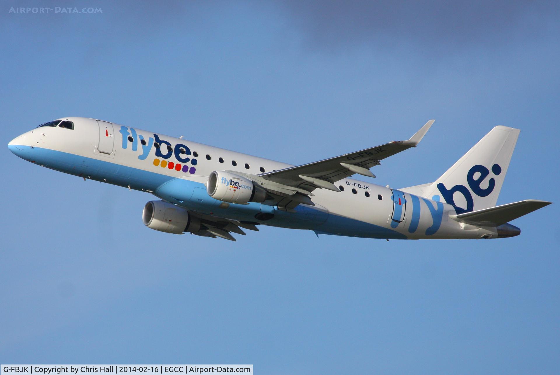 G-FBJK, 2012 Embraer 175STD (ERJ-170-200) C/N 17000359, flybe