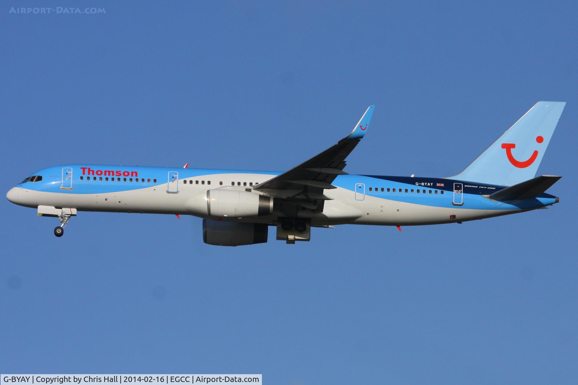 G-BYAY, 1999 Boeing 757-204 C/N 28836, Thomson