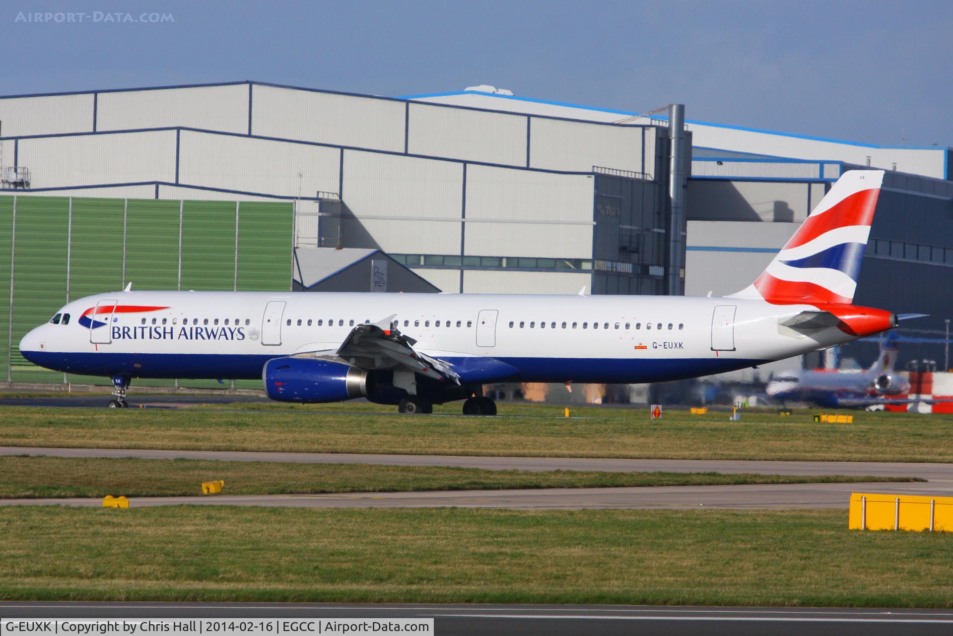 G-EUXK, 2007 Airbus A321-231 C/N 3235, British Airways