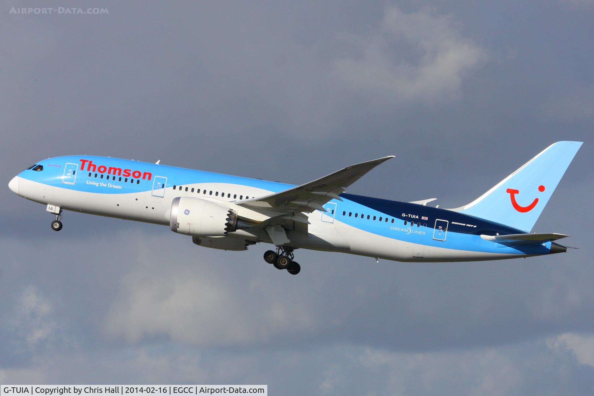 G-TUIA, 2013 Boeing 787-8 Dreamliner C/N 34422, Thomson