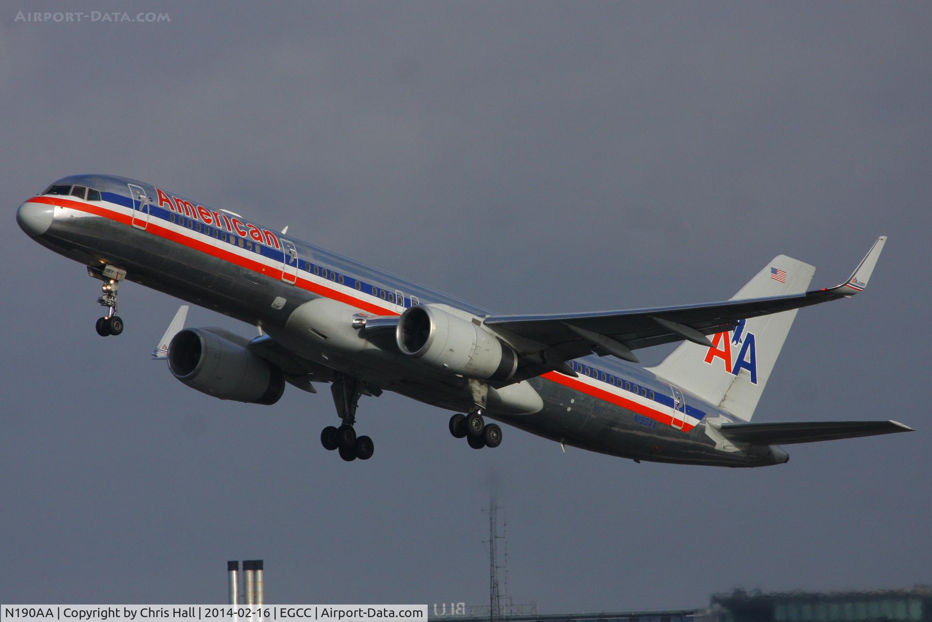N190AA, 2001 Boeing 757-223 C/N 32384, American Airlines