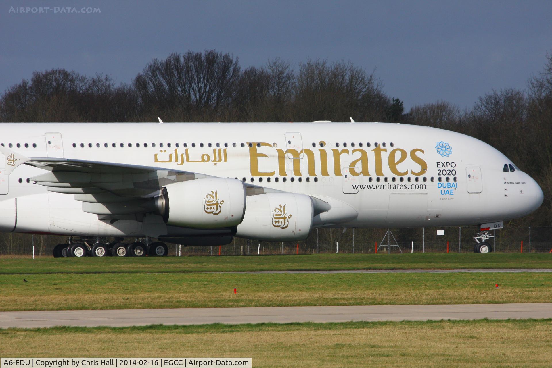 A6-EDU, 2011 Airbus A380-861 C/N 098, Emirates