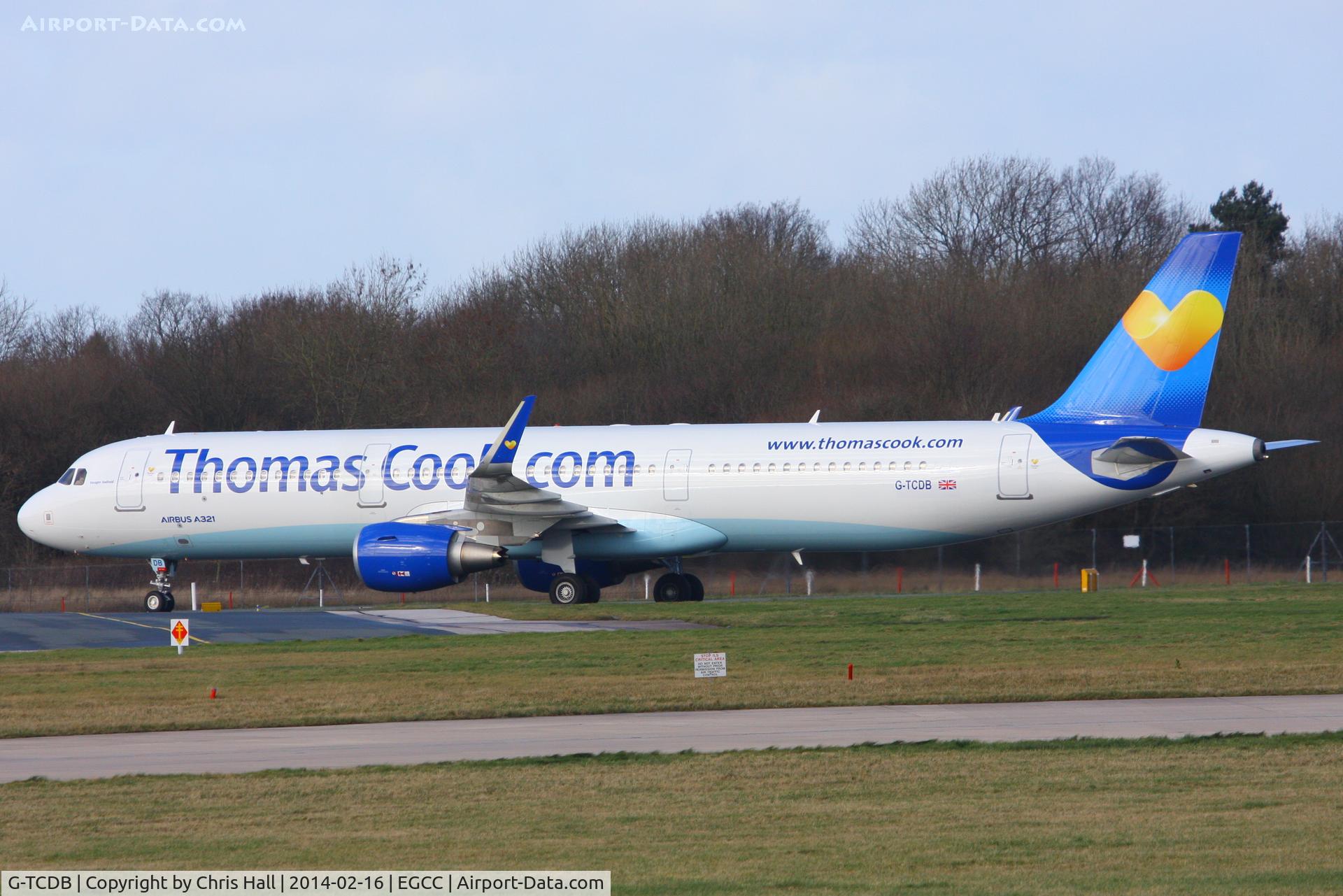 G-TCDB, 2013 Airbus A321-211 C/N 5603, Thomas Cook