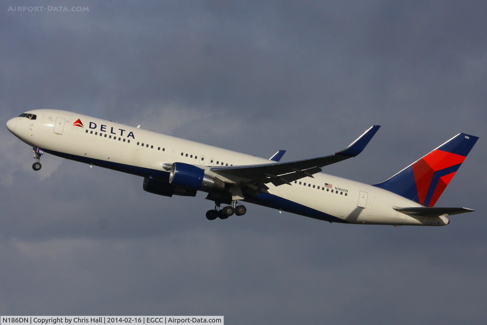 N186DN, 1995 Boeing 767-332 C/N 27962, Delta