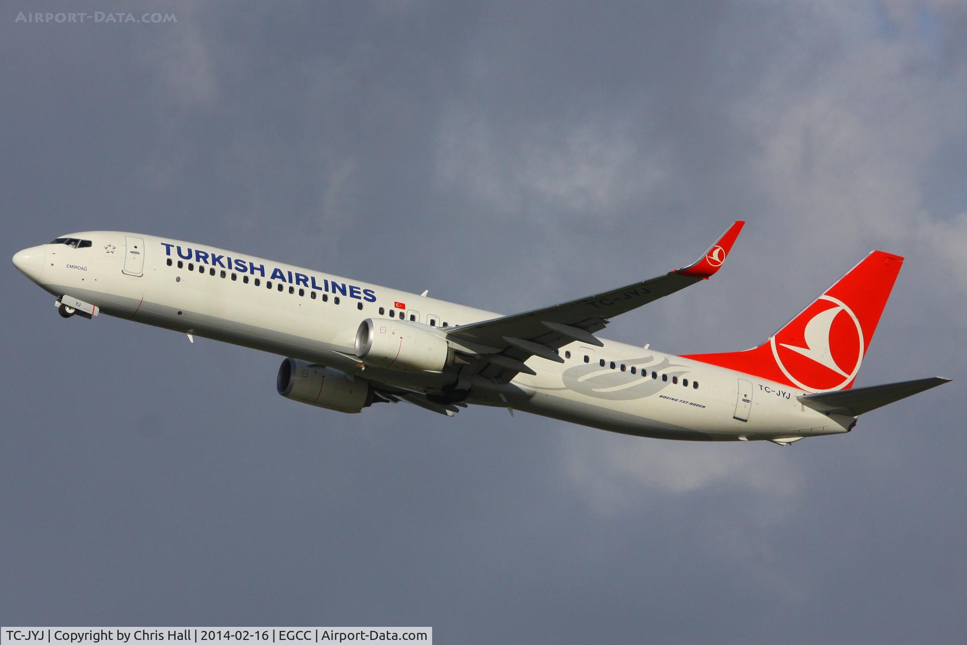 TC-JYJ, 2013 Boeing 737-9F2/ER C/N 40986, Turkish Airlines