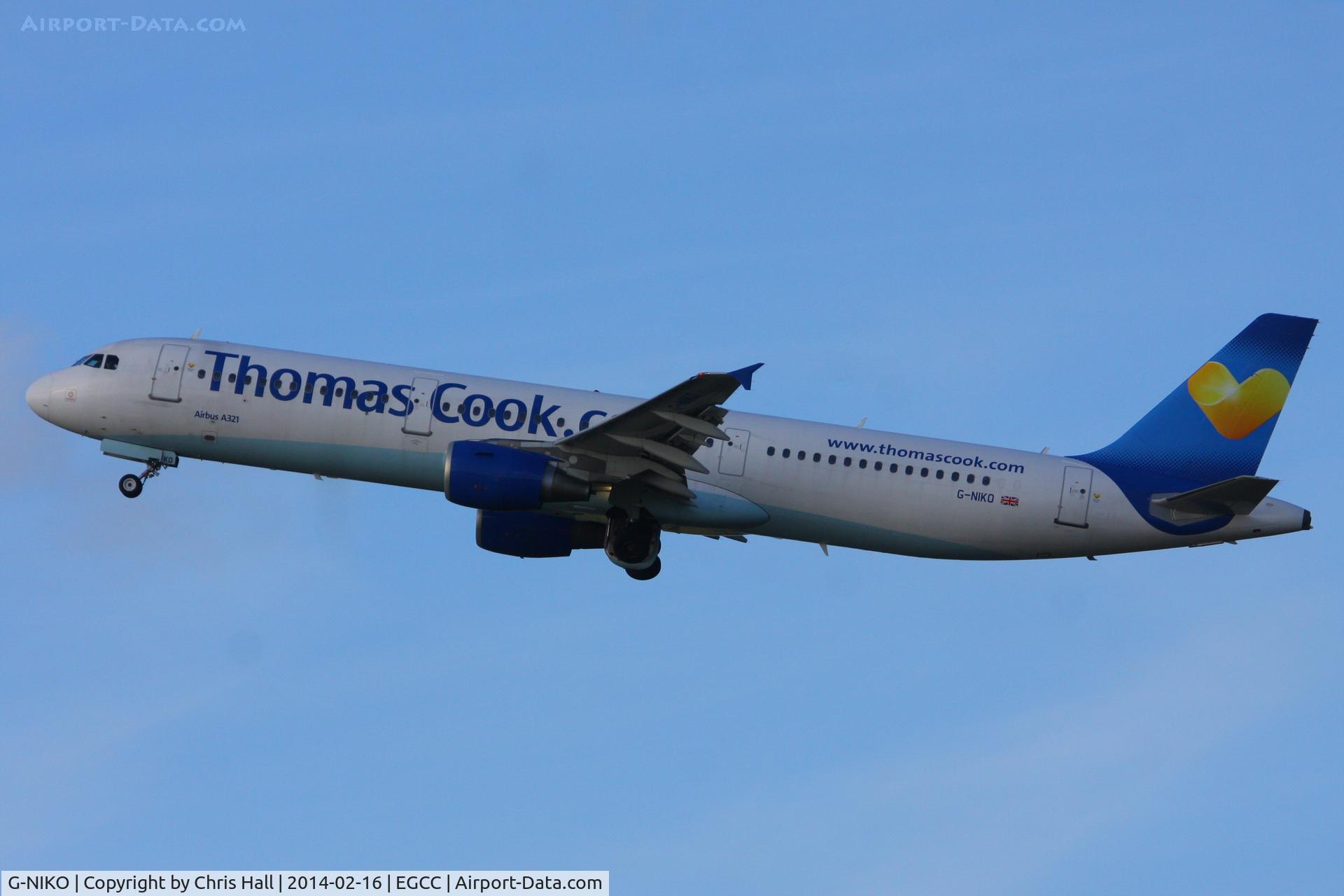 G-NIKO, 2000 Airbus A321-211 C/N 1250, Thomas Cook