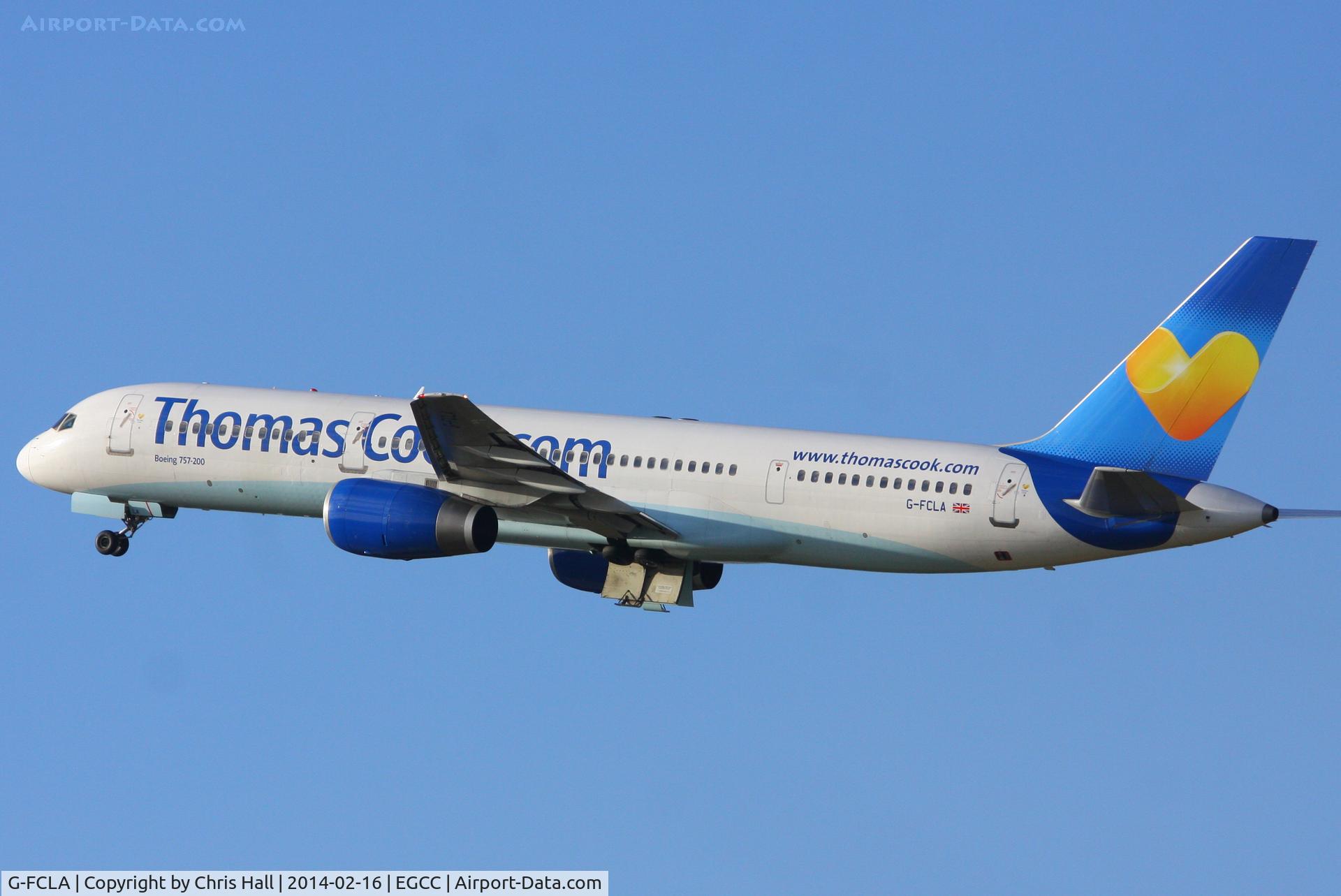 G-FCLA, 1997 Boeing 757-28A C/N 27621, Thomas Cook
