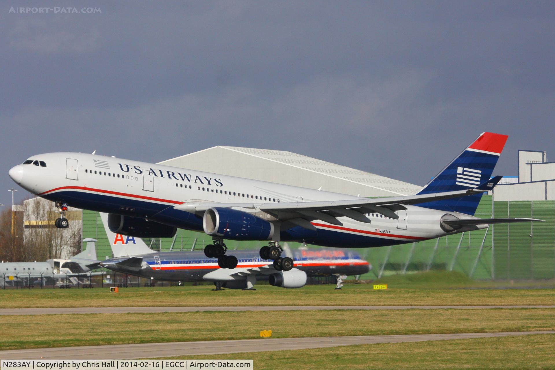 N283AY, 2009 Airbus A330-243 C/N 1076, US Airways
