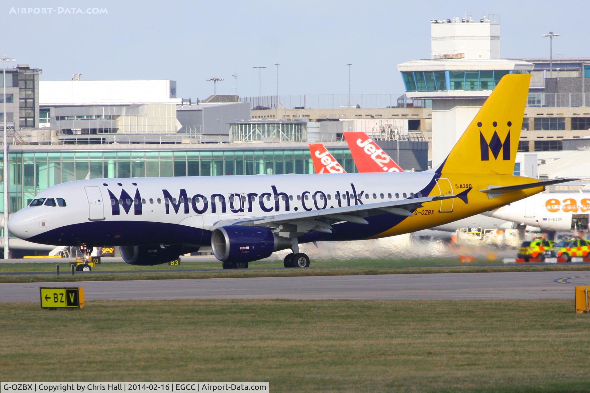 G-OZBX, 2001 Airbus A320-214 C/N 1637, Monarch