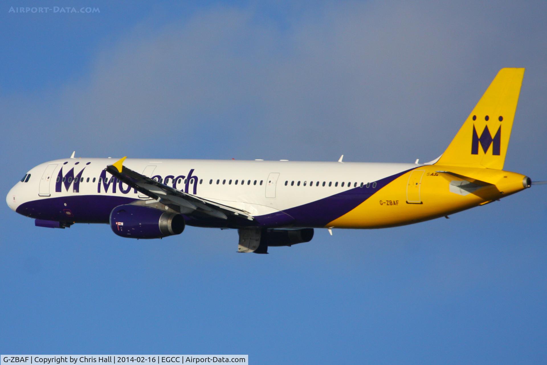 G-ZBAF, 2006 Airbus A321-231 C/N 2730, Monarch