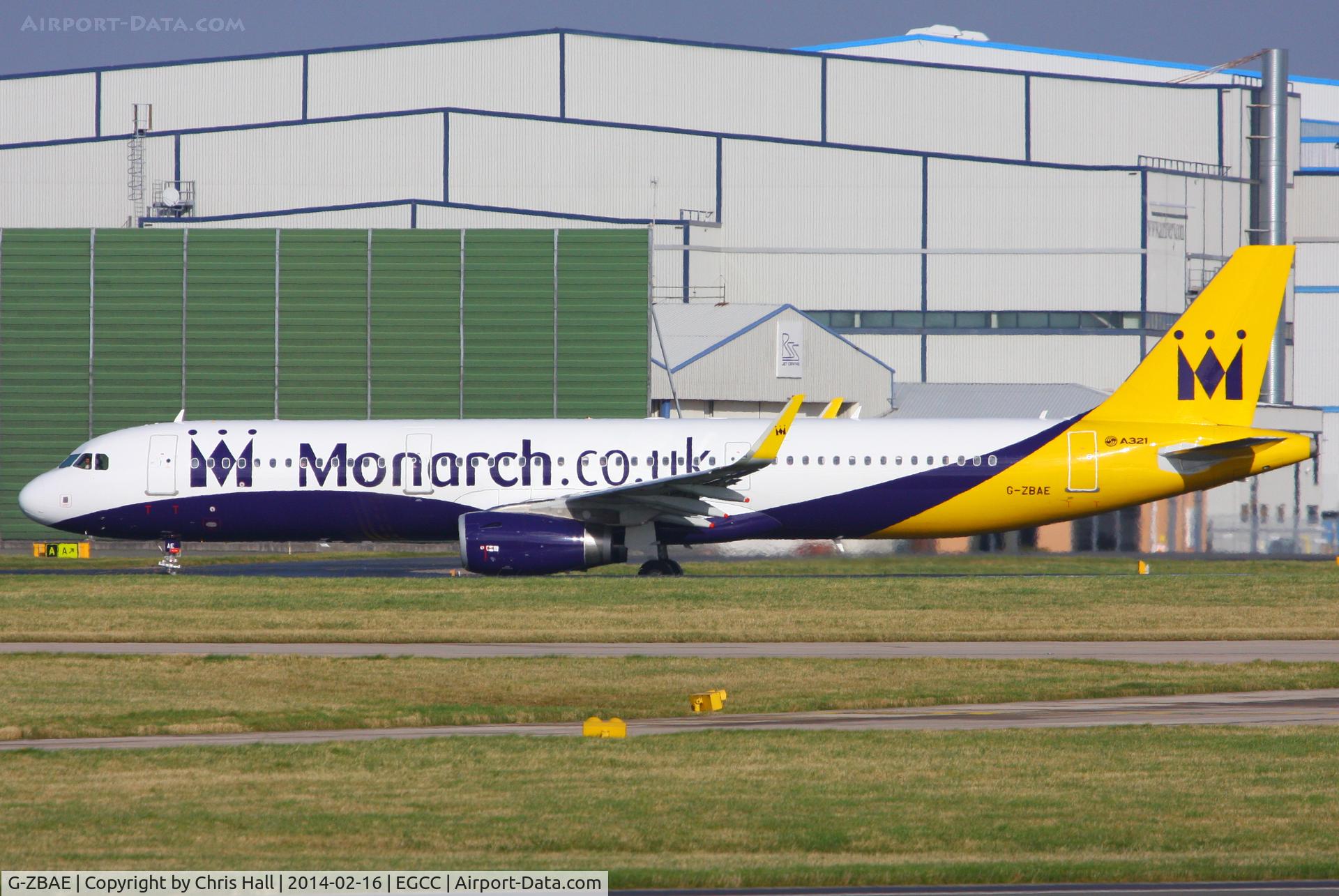 G-ZBAE, 2013 Airbus A321-231 C/N 5606, Monarch