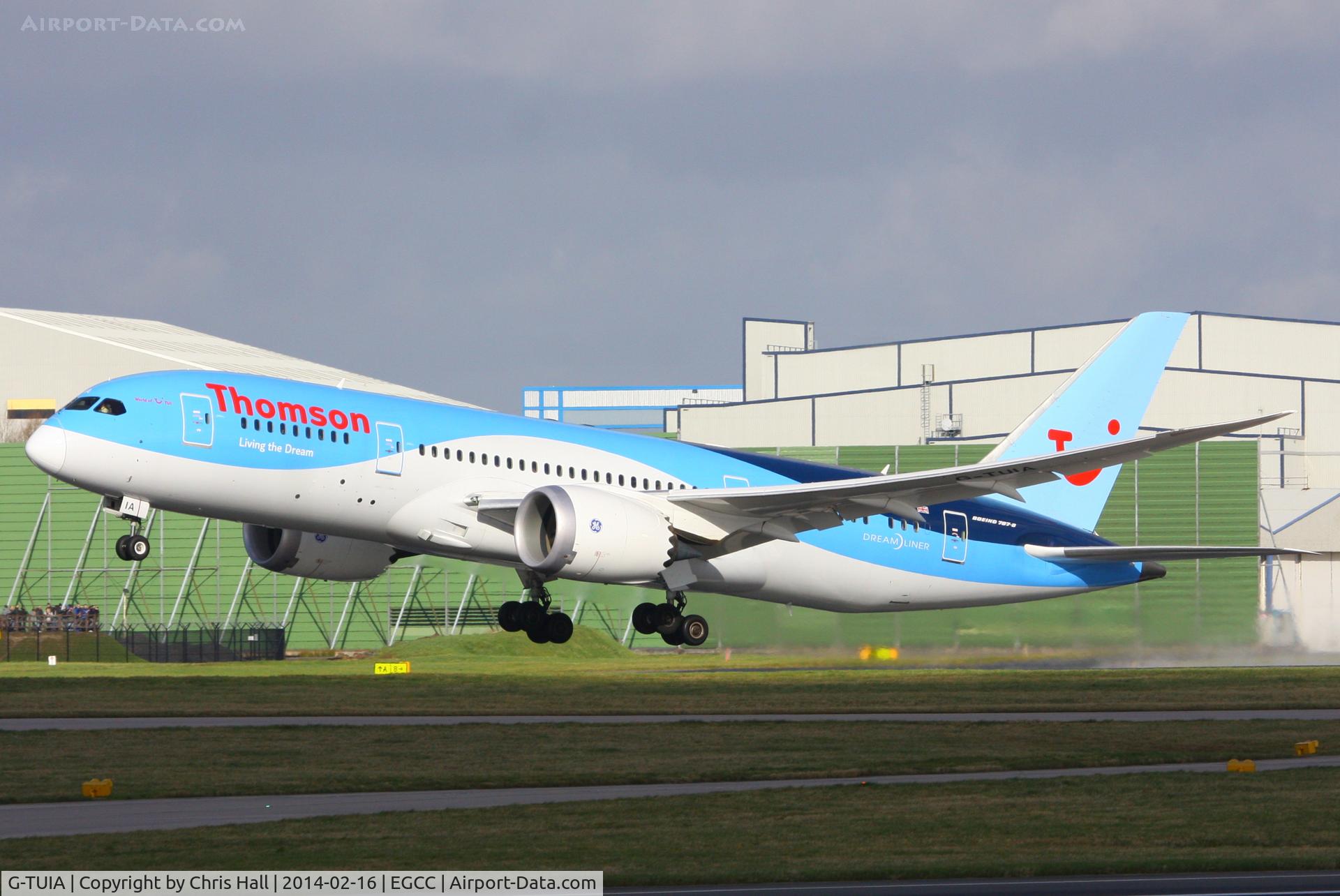G-TUIA, 2013 Boeing 787-8 Dreamliner C/N 34422, Thomson