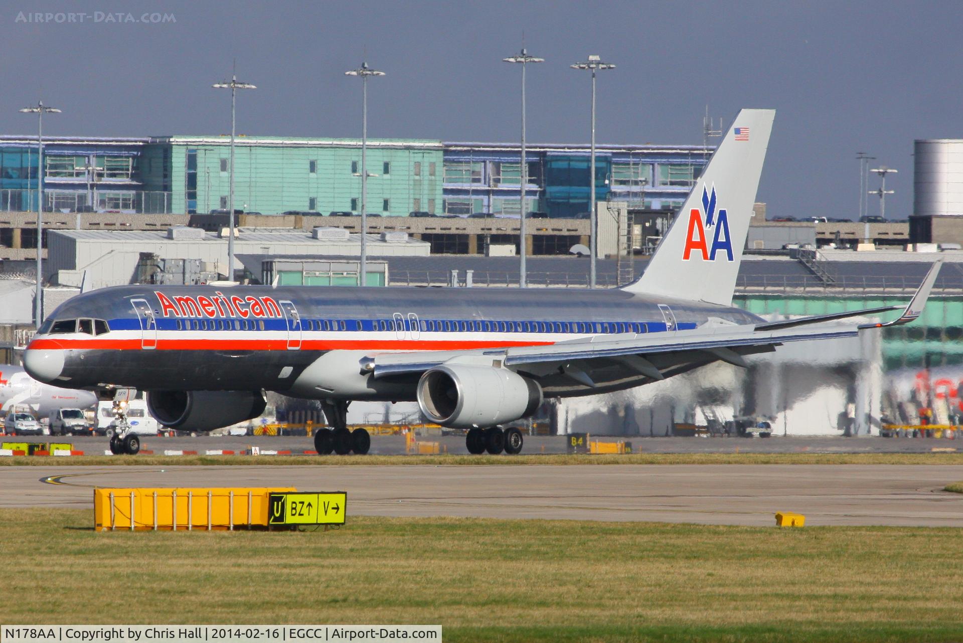 N178AA, 2002 Boeing 757-223 C/N 32398, American Airlines