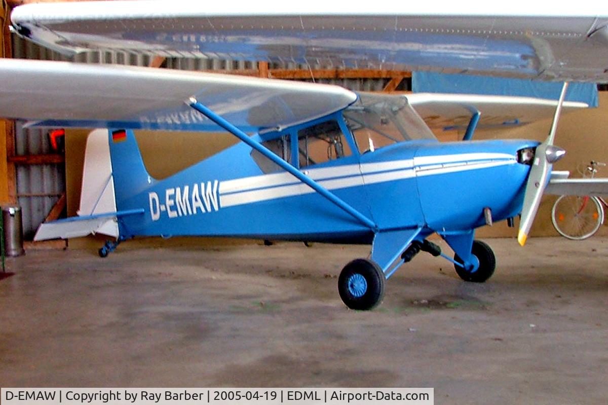 D-EMAW, 1960 Scheibe SF-23A-1 Sperling C/N 2500, Scheibe SF-23A-1 Sperling [2500] Landshut~D 19/04/2005