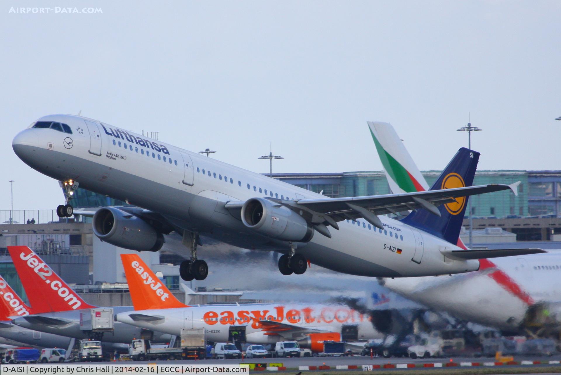 D-AISI, 2007 Airbus A321-231 C/N 3339, Lufthansa