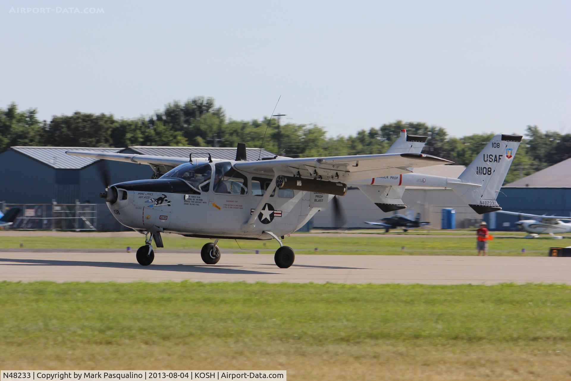 N48233, 1968 Cessna M337B (O-2A) Super Skymaster C/N 337M-0294, Cessna O-2A