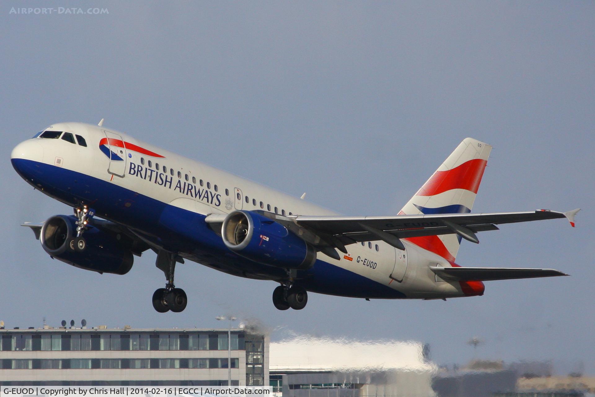 G-EUOD, 2001 Airbus A319-131 C/N 1558, British Airways
