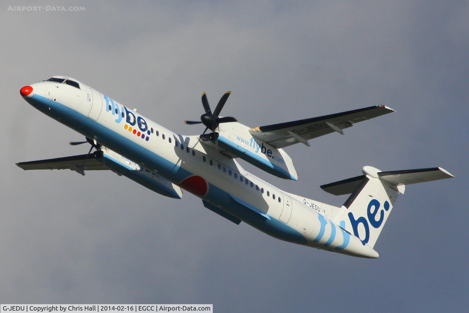 G-JEDU, 2004 De Havilland Canada DHC-8-402Q Dash 8 C/N 4089, flybe 