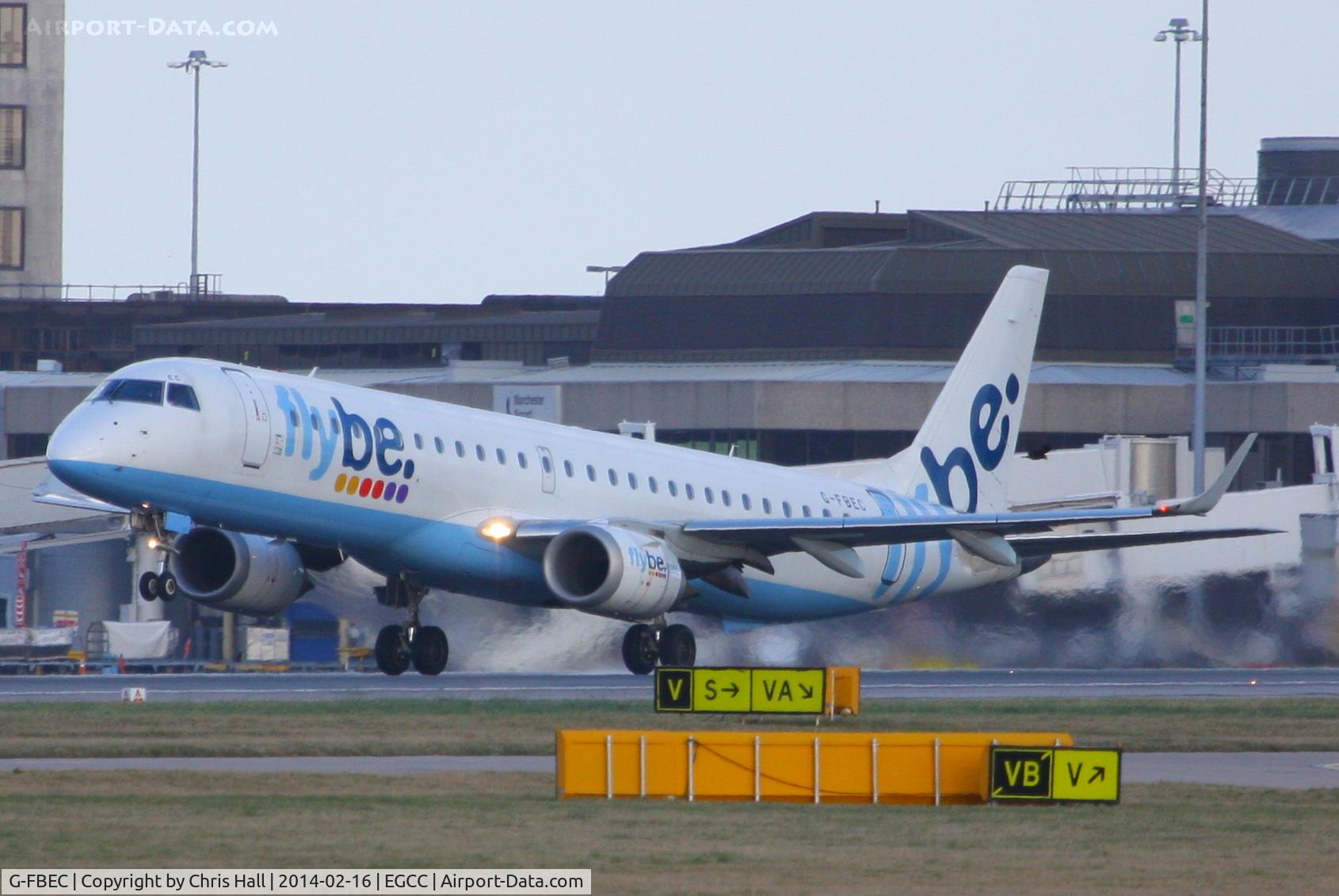 G-FBEC, 2006 Embraer 195LR (ERJ-190-200LR) C/N 19000069, flybe