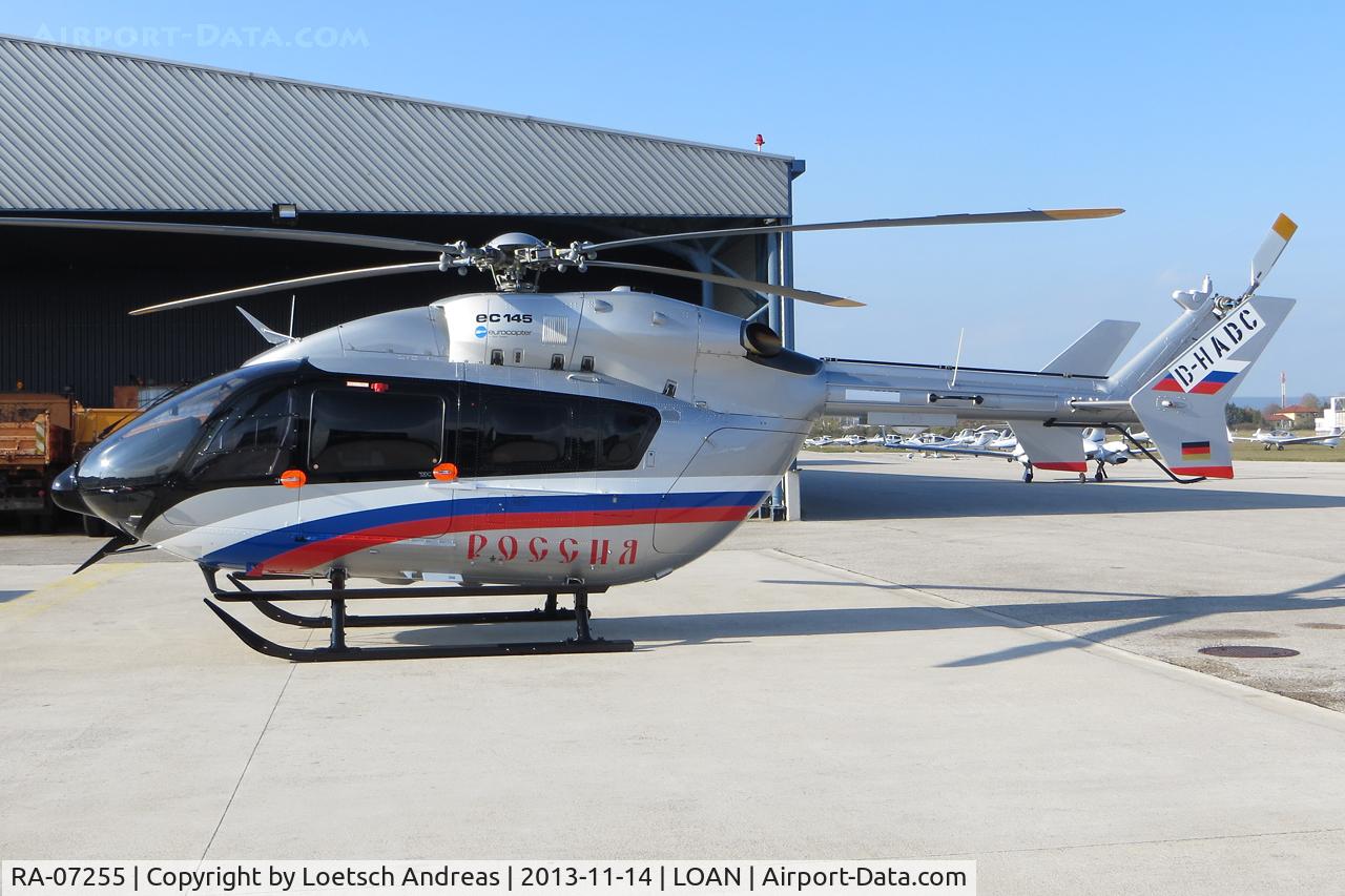 RA-07255, 2013 Eurocopter-Kawasaki EC-145 (BK-117C-2) C/N 9631, Krasnodar gov op by Ural helicopter. Delivery Flight