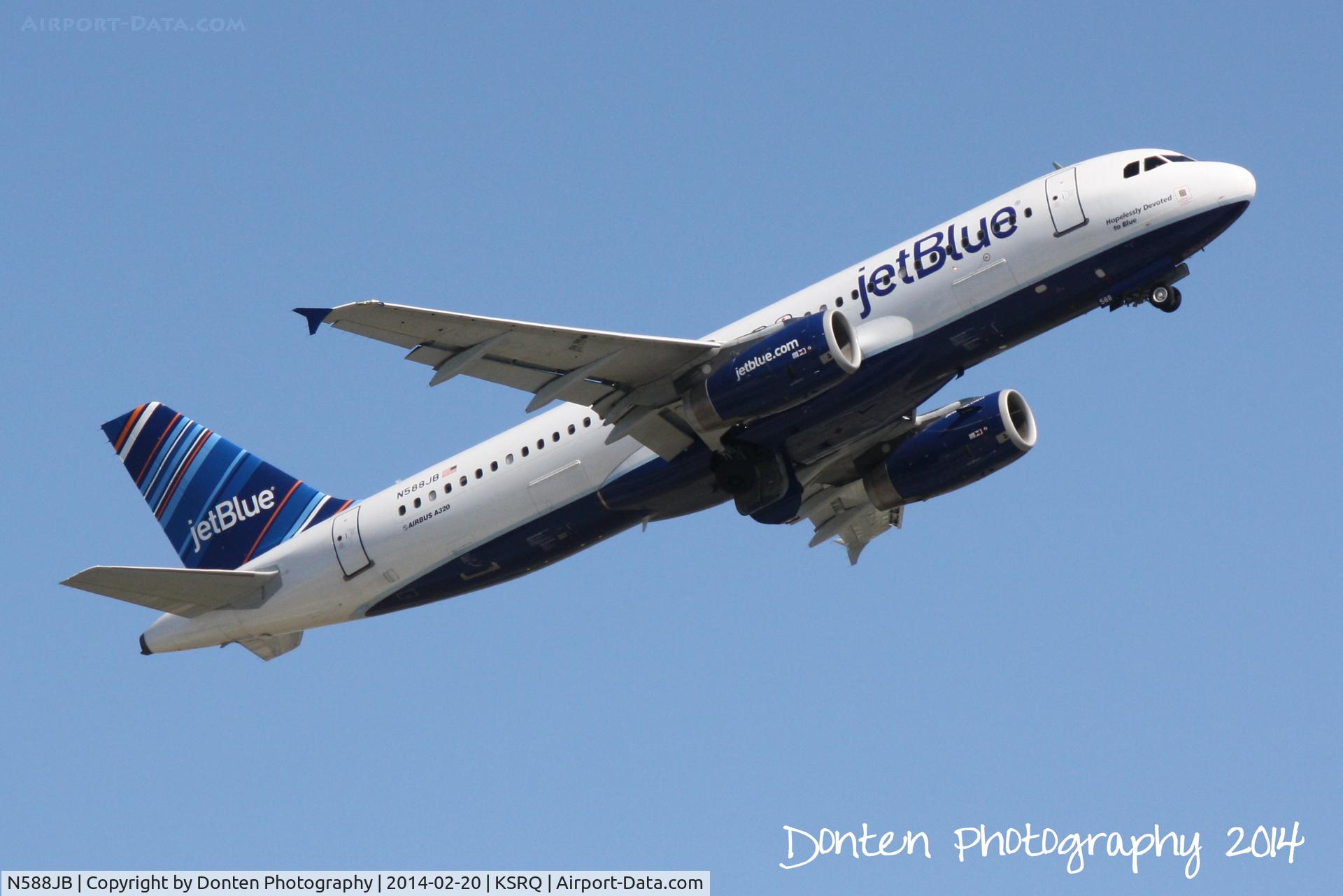 N588JB, 2004 Airbus A320-232 C/N 2201, JetBlue Flight 164 (N588JB) 