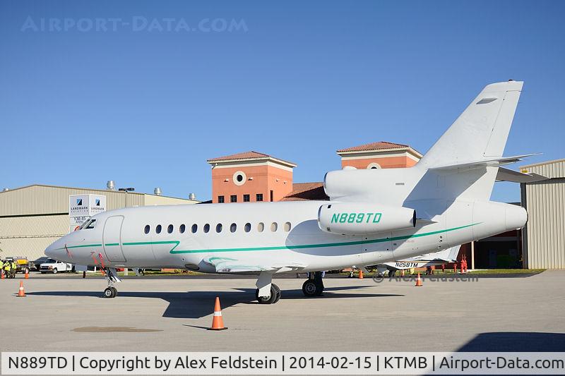 N889TD, 1990 Dassault Falcon 900 C/N 94, Tamiami