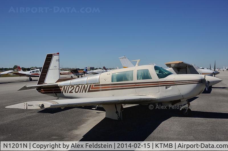 N1201N, 1978 Mooney M20J 201 C/N 24-0555, Tamiami
