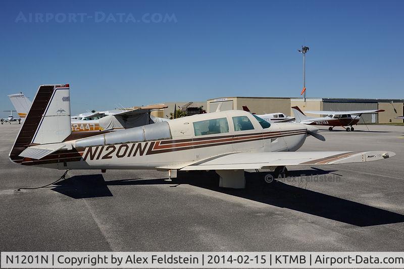 N1201N, 1978 Mooney M20J 201 C/N 24-0555, Tamiami