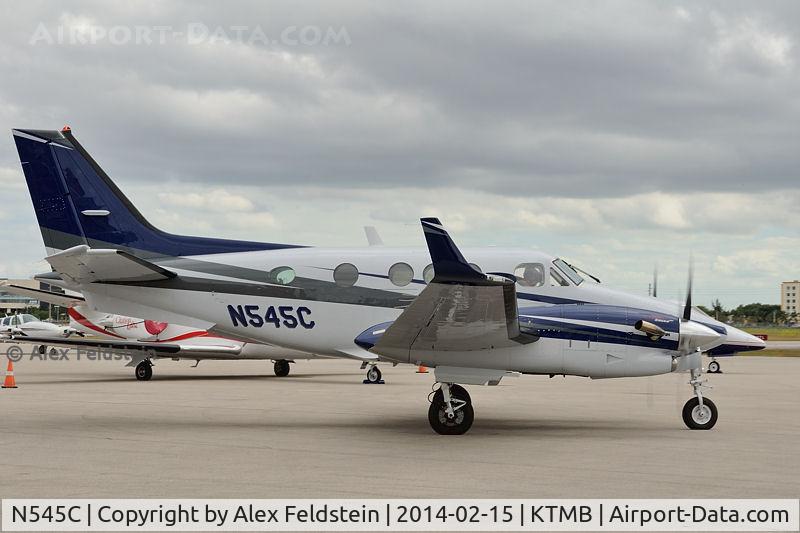 N545C, 2001 Raytheon Aircraft Company C90A C/N LJ-1654, Tamiami